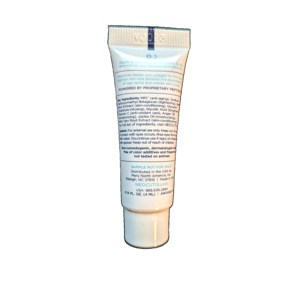 10x NeoCutis Neo Firm Neck & Decollete Tightening Cream Travel Size 4ml Each - Picture 3 of 6